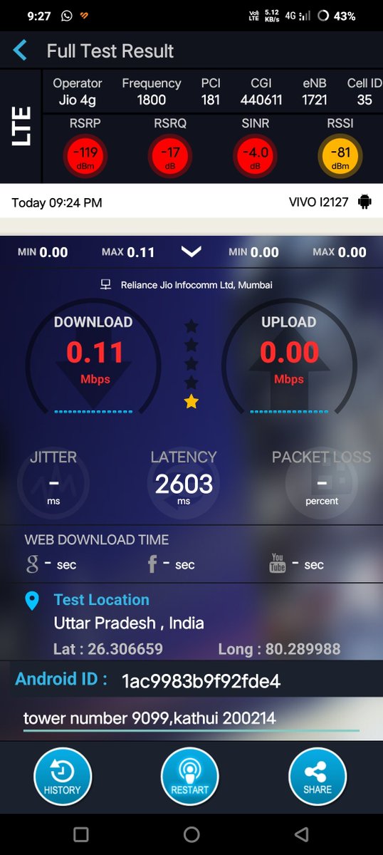 Rj5719's tweet photo. I am a resident of village Kathui, post Bidhanu,kanpur nagar ,pin code 209214. Sir, the number of 5G customers in my area is very high but 5G facility is not available here yet.And for the past few days, 4G services are also getting disrupted due to power outage in the village https://t.co/FByxc87u0Q