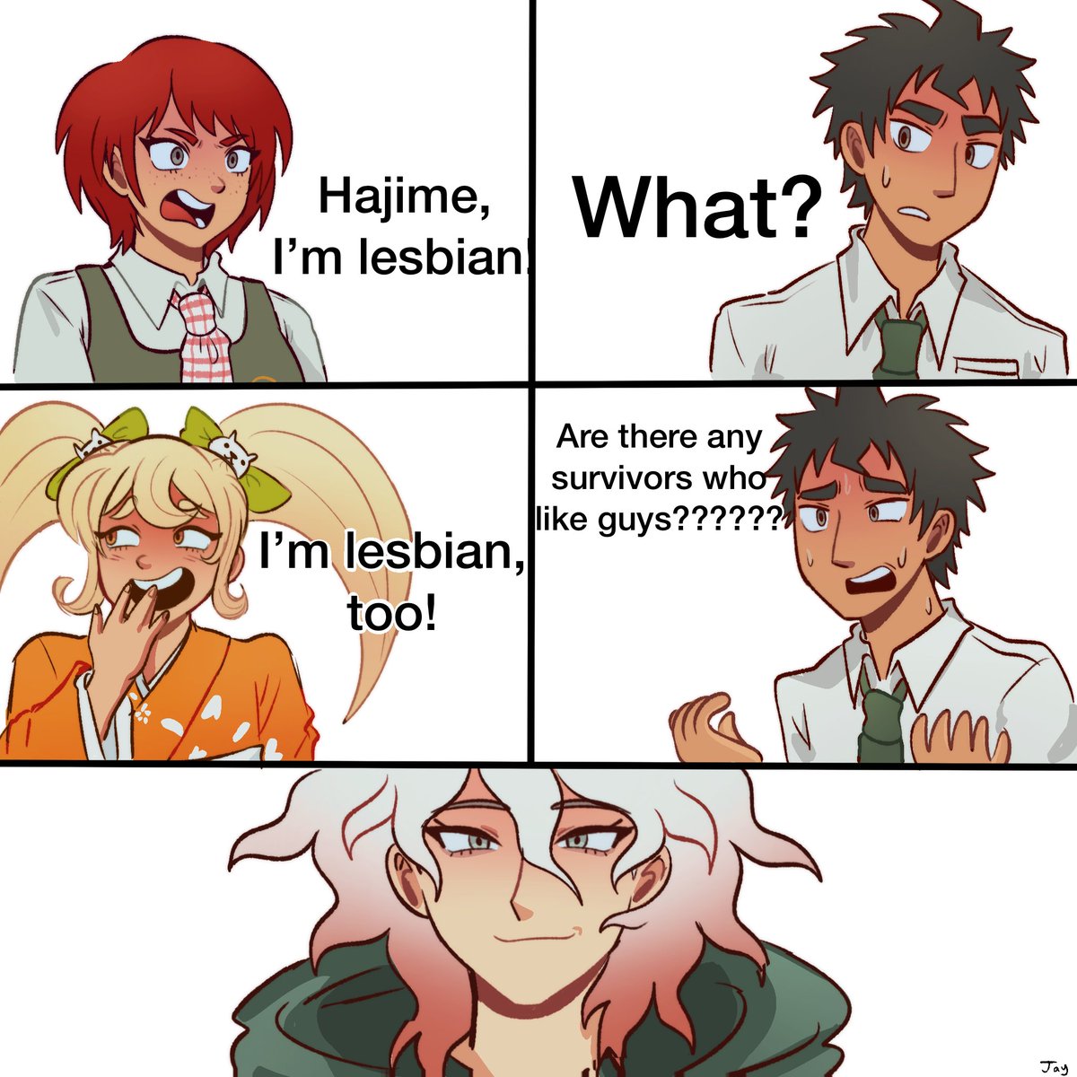 jeynyyaaa's tweet photo. eww kill it kill it 
#komahina #sdr2 https://t.co/WQxzd1Xi1Z