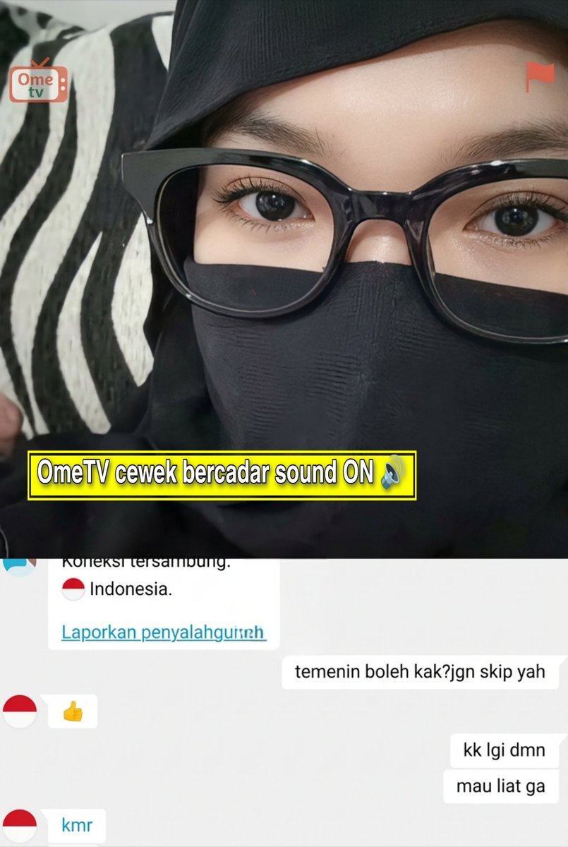 callme_nadin's tweet photo. OmeTV cewek bercadar sound ON https://t.co/GiQjN4ThA3