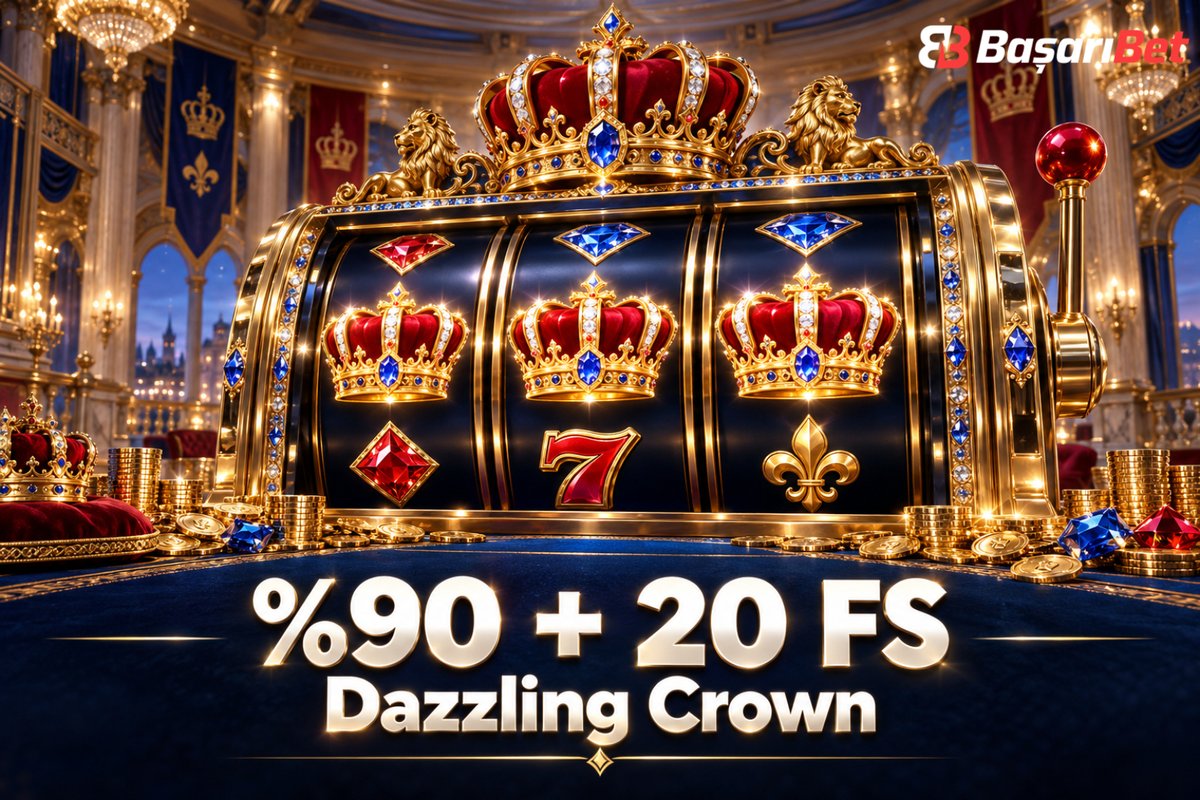 _BashariBet_'s tweet photo. Basari’de Dazzling Crown oynarken bütçeni koru, eğlen ve sorumlu oyna! 👑🎰🍀

Dazzling Crown ➡️ https://t.co/fQGWhAcavQ
🎰%90 +  20FS
Min.dep: 380₺
💶Maks.Bonus: 15000₺
🗓️Bonus 3 gün boyunca aktif https://t.co/Hxqiw81eCq