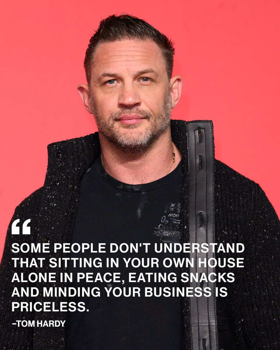 Complex's tweet photo. Tom Hardy's old tweet hits different 👏 https://t.co/lyY3DeeenU