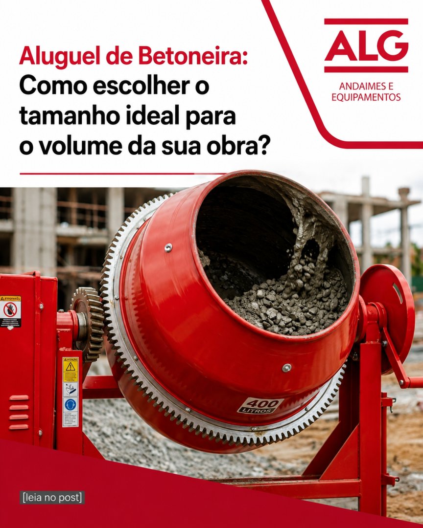 ALGAndaimes's tweet photo. Por que alugar uma betoneira revisada evita o pesadelo da obra parada?
Imagine o cenário: o caminhão de pedra descarregou, os sacos de cimento estão abertos, a equipe está posicionada para encher as colunas e, na terceira batida, a betoneira para de girar por quebra da https://t.co/hXkkTyG8tj