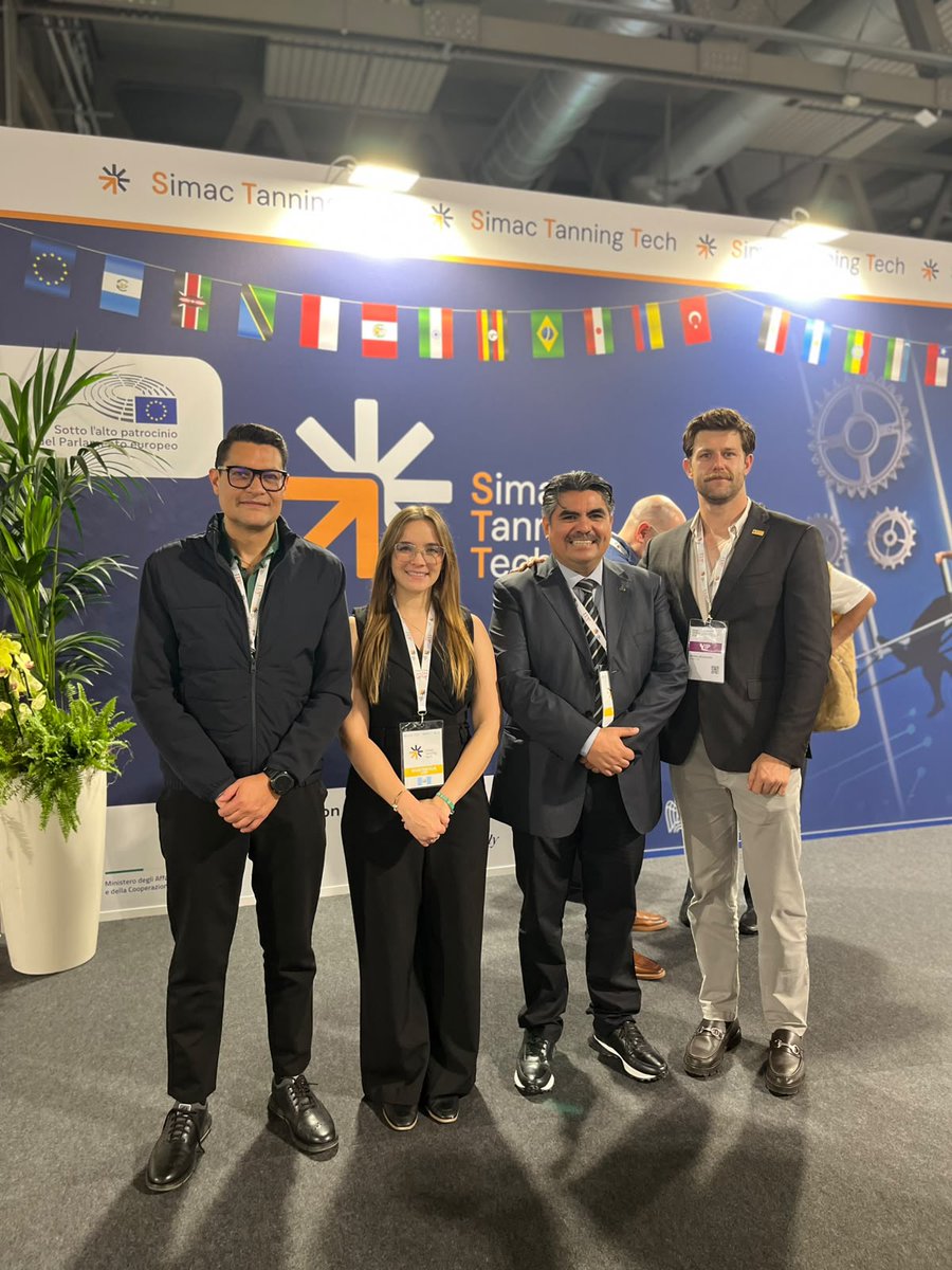 APIMEX_ORG's tweet photo. APIMEX estuvo presente en Simac Tanning Tech🇮🇹

Este encuentro fortalece la vinculación internacional y abre espacios para compartir perspectivas, generar conexiones  impulsando la colaboración en beneficio de la industria.
@simactanningtech @assomac_italia  @anpicmx @ciceggto https://t.co/VSVt3G7onb