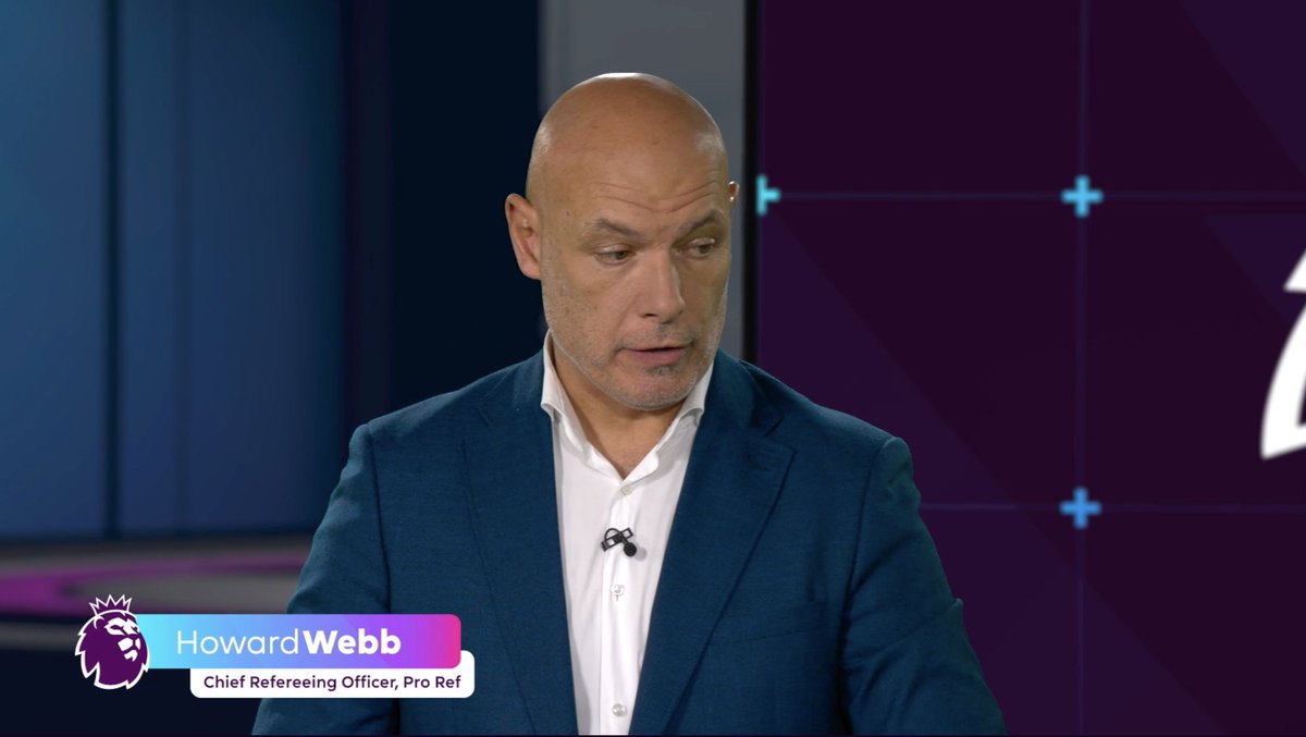 StretfordPaddck's tweet photo. 🚨🗣️ Howard Webb on City's wrongfully awarded goal in the Manchester derby: "I was really disappointed with this outcome. We all are. None more so than the officials themselves. 

"They take a lot of personal pride in what they do, and they're obviously hurting now having fallen short in this situation. They'll not be officiating again until after the international break. 

"We've reached out to Manchester United and acknowledged the error, as we do when these things happen. They don't happen that often, but we want to ensure that we are transparent and open, and we've played the audio and the footage to the football club to let them know what happened, and we're going to review this situation to understand what elements of process fell down in this situation, which meant we didn't get to the right outcome.”

[@premierleague] #MUFC