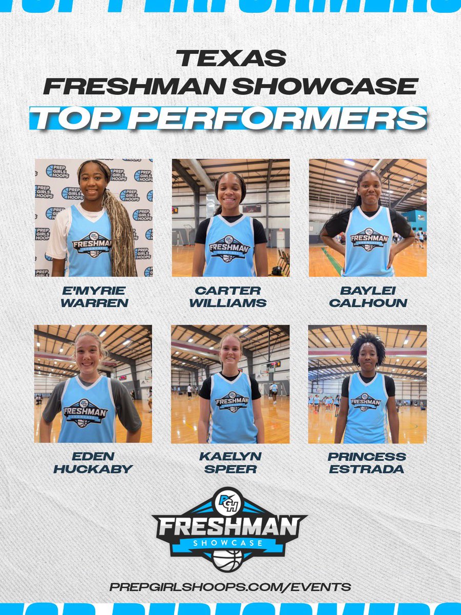 PrepGirlsHoops's tweet photo. Texas Freshman &amp; Texas Sophomore ID Camp Top Performers. 🏀🎯 @PGHTexas 

#WherePlayersBecomeProspects #PGHTexasFreshmanShowcase2026 
#PGHTexasSophmoreIDCamp2026 https://t.co/qBIGxnJKZT