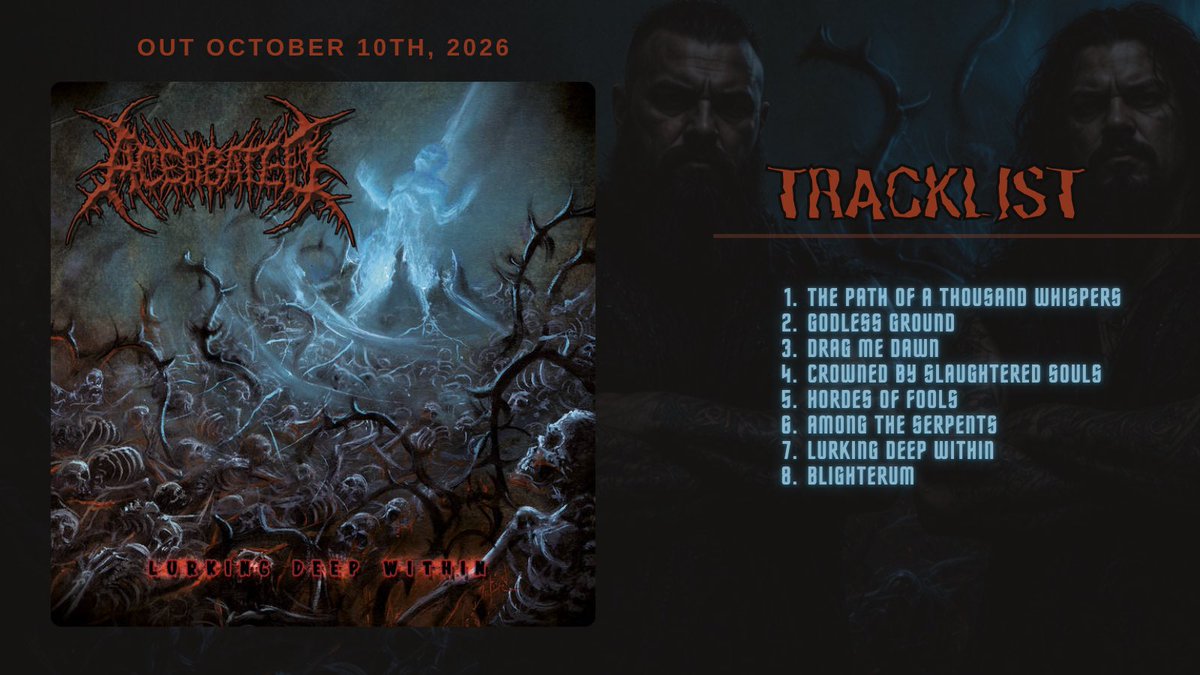 Defstar666's tweet photo. 🔜 ACERBATED - Lurking Deep Within
🗓️October 10, 2026
🏷️Pathologically Explicit
https://t.co/tq3TyQN9CE
#Acerbated #spanish #slamming #technical #BrutalDeathGrind https://t.co/mWxtX568Kc