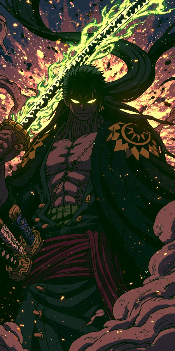 ItsDone2000's tweet photo. Zoro 💚 https://t.co/unzcDY2pCq