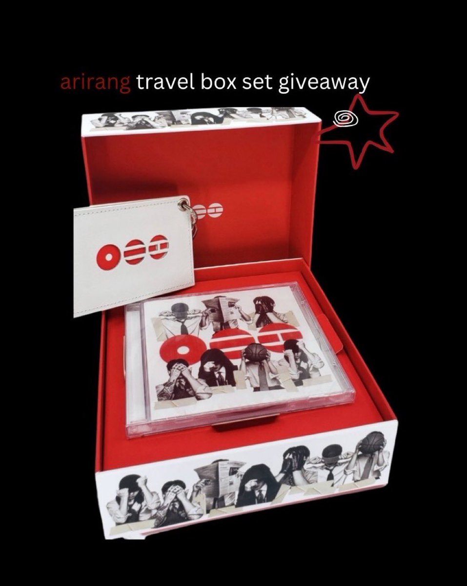 snowflowergifts's tweet photo. arirang travel box giveaway ❤️

- retweet &amp; like 
- followers only

worldwide | ends sept 27 https://t.co/QeIiWSEEe8