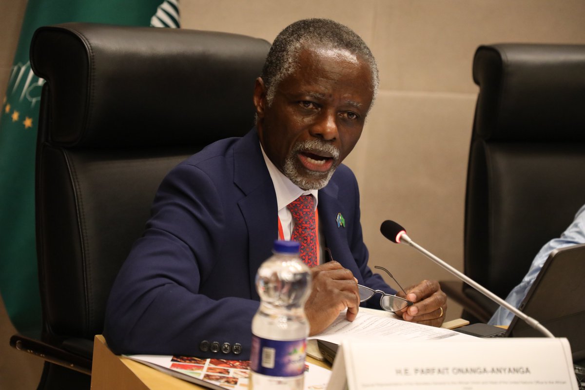 AUC_PAPS's tweet photo. The launch brought together distinguished partners and representatives who delivered welcoming remarks, reaffirming their support for the Women, Peace and Security agenda and welcoming the launch of the OSE-WPS Strategic Plan 2026–2028: H.E. Amb. Adam Drury 🇬🇧, H.E. Parfait Onanga-Anyanga 🇺🇳, Ms. Natascha Skjaldgaard 🇩🇰, H.E. Signe Guro Gilen 🇳🇴, H.E. Amb. Sekiguchi Noboro 🇯🇵 and H.E. Ms. Sophia Nyamudeza 🇿🇼

#WPS #WomenPeaceSecurity #AUPeaceAndSecurity
@_AfricanUnion @AUC_OSEWPS @AU_WGYD
@FemWiseAfrica @UNOAU_ @unwomenAU
@FCDOGovUK @UNITAR @NorwayAU @Denmark_Addis @IrlEmbEthiopia @JapanMissionAU