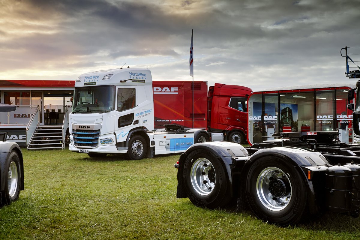 DAFTrucksUK's tweet photo. Truckfest 2026 over and out! 🙌

We had a great weekend at Truckfest North West with local DAF dealer North West Trucks, rounding off a great summer of Truckfest shows.

Were you there at the weekend? Share your best DAF pics with us in the comments!

#Truckfest #DAFTrucks #Truck https://t.co/wOhvG0JaOI