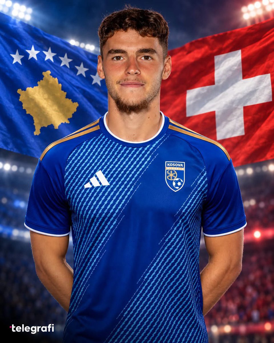 FootballKosovo's tweet photo. 🚨 Breaking: Dion Kacuri called up by Kosovo 

Midfielder Dion Kacuri has received his first call-up to the Kosovo national team ahead of the upcoming fixtures.

Dion used to represent Switzerland youth teams in the past.

Source: Telegrafi https://t.co/kGzAC29ws0