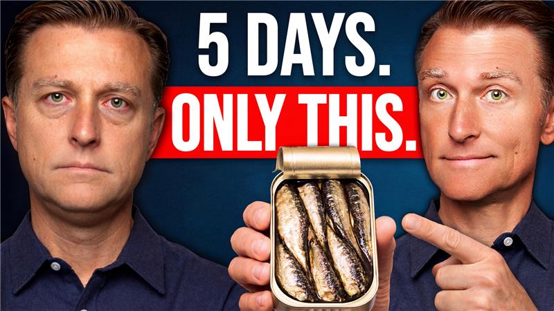 dr_ericberg's tweet photo. Three cans of sardines a day. Five days. Nothing else. Sardines are one of the most nutrient-dense foods on the planet, and almost nobody eats them. Over 7 million people have already watched what changed by day four. Tell me in the comments if you could last that long.

https://t.co/XerctgO3Y1

Dr. Eric Berg, DC, not MD; information only