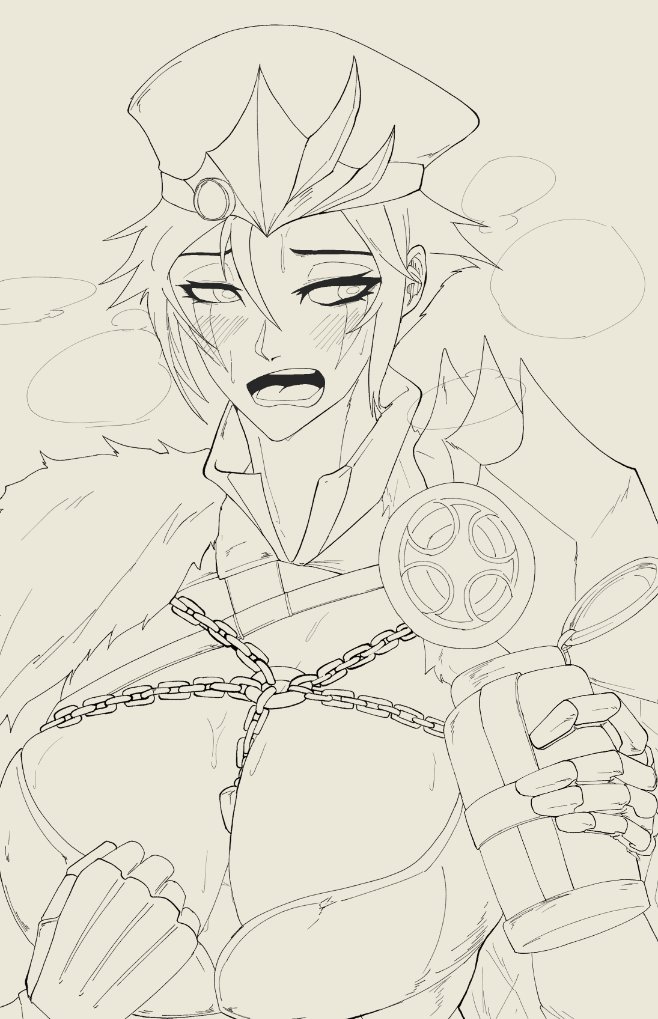 PracticalPepsi's tweet photo. Remember to pack Cool Drinks for the heat
Art of my MonHun Wilds Hunter [WIP]
#OC #mhwilds #MHW https://t.co/ZqAyTaNxq5