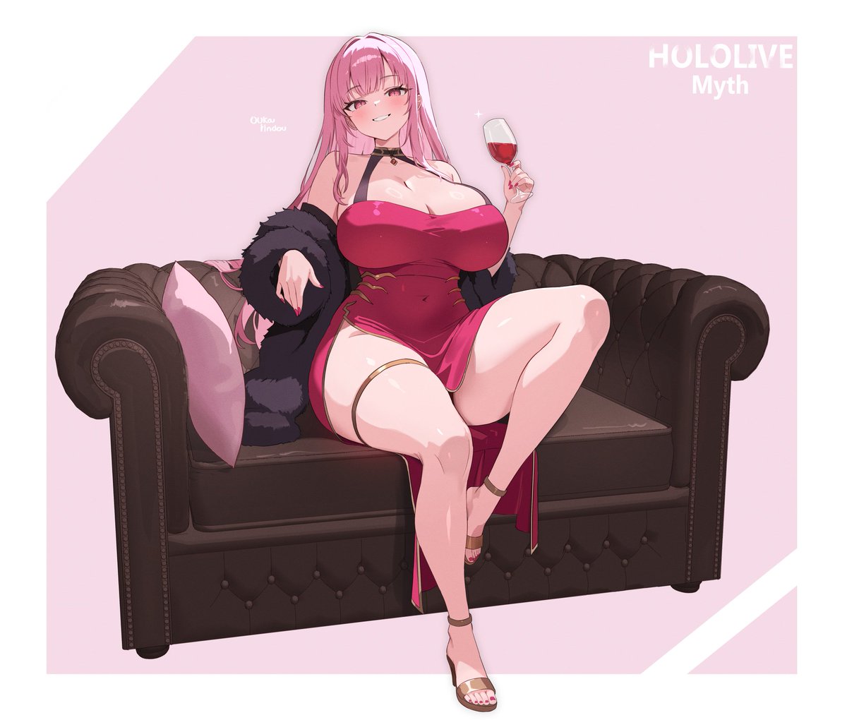 o_rindou5100's tweet photo. "Hey, how much do you think this wine is?"🍷

#callillust https://t.co/IUepDJLBJP