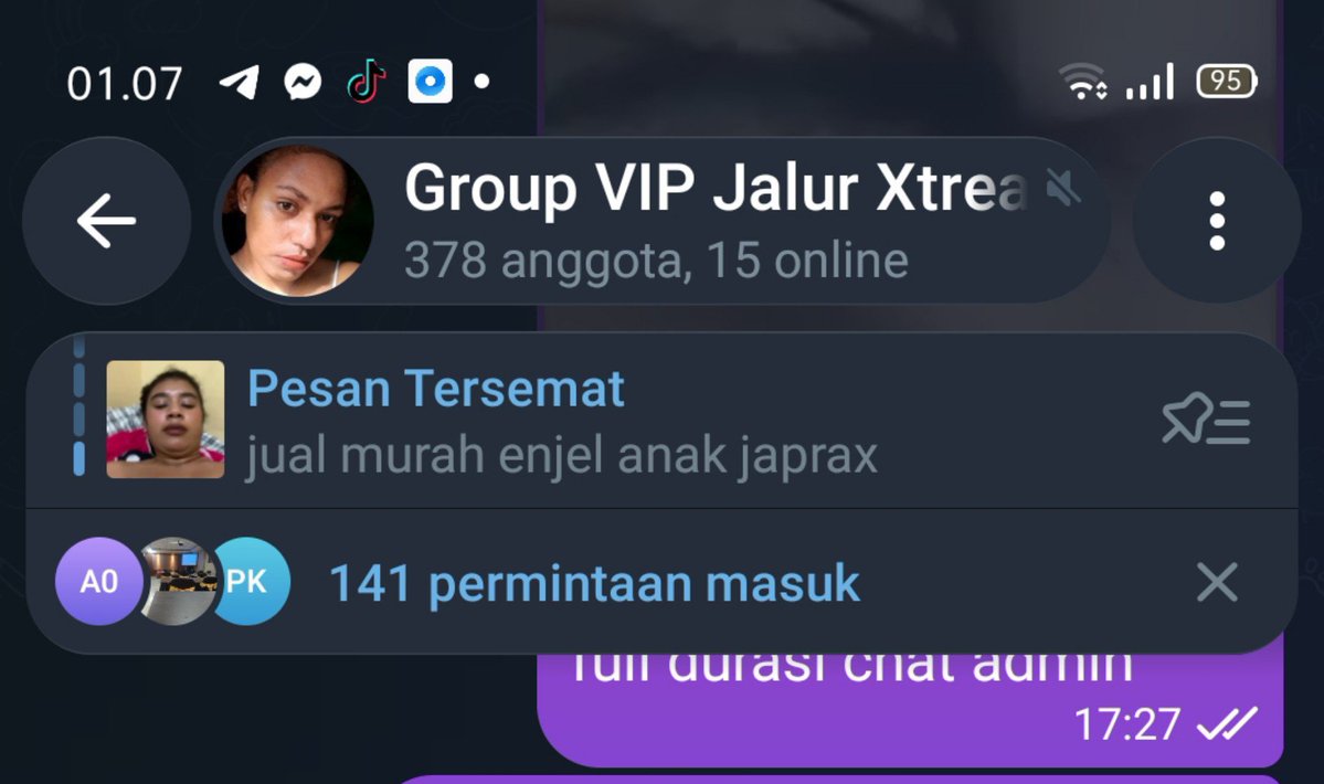 Khususpapua's tweet photo. banyak sekali permintaan tapi kalau belum bayar maaf saya belum bisa kasih masuk di group ✅ https://t.co/oH6T4h0btY
