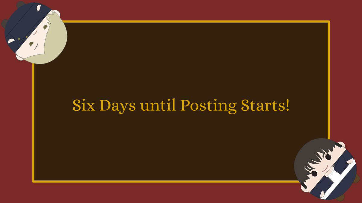 HainanaWeek's tweet photo. #hainana and #jjk fans, we're closer to #hainanaweek2026! Just six days until posting starts! 

When sharing your work, make sure to use the #hainanaweek2026 tag, and tag our account so we can share it, too! 💛 https://t.co/3mCdk2KEzK