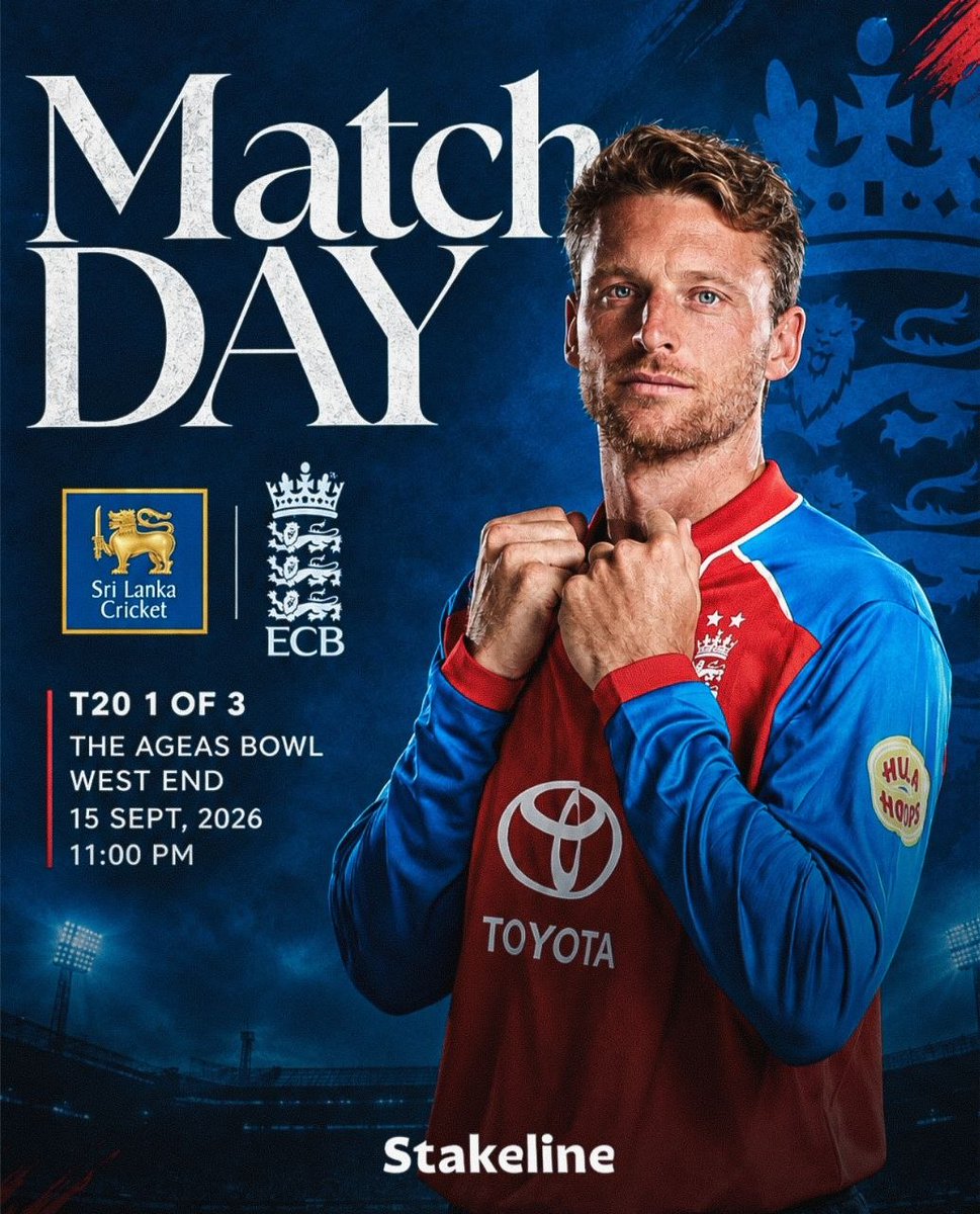 stakelineHQ's tweet photo. •Sri Lanka vs England 

Stay Ahead with https://t.co/0fdJYGyfnZ

🎁 Get a 5% Instant Bonus on every deposit. https://t.co/VJbUc9BBwS
