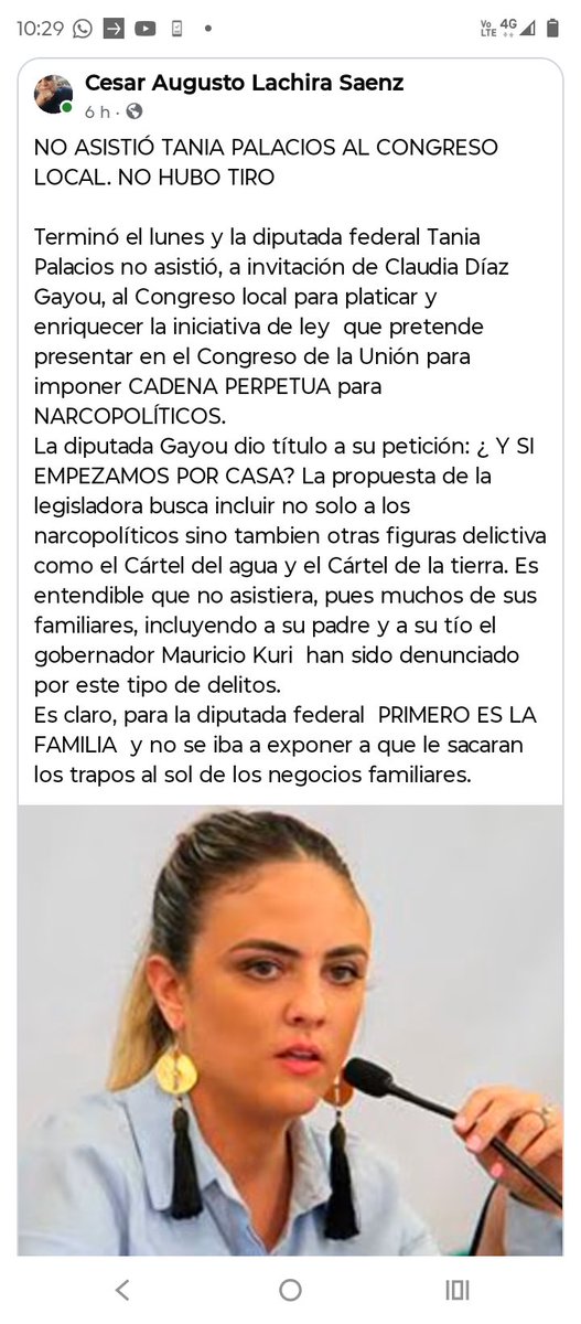 pherreraqro's tweet photo. @PedroPabloTR La "Maravilla" Tania Palacios protegida por el nepotismo, su tío Mauricio Kuri, incapacidad política y arropamiento familiar.

"El que es perico dónde quiera es verde, y el que es pendej0 dónde quiera pierde" https://t.co/m7tfIMvKIk