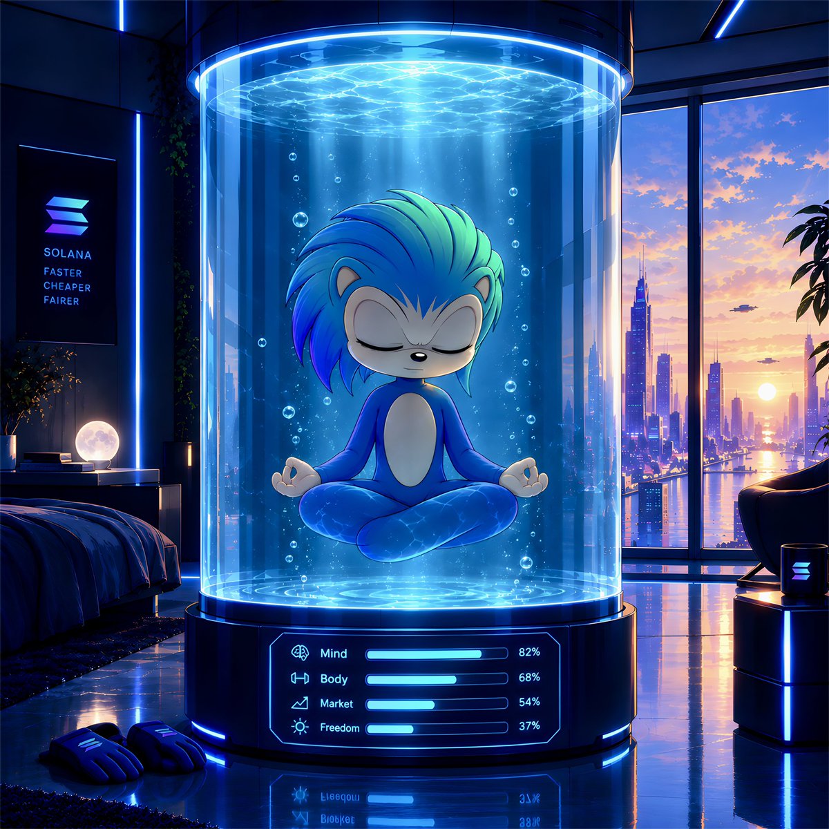 SolnicCoin's tweet photo. $Solnic does not concern himself with noise. 

💎 🦔 https://t.co/qHerabK9xt