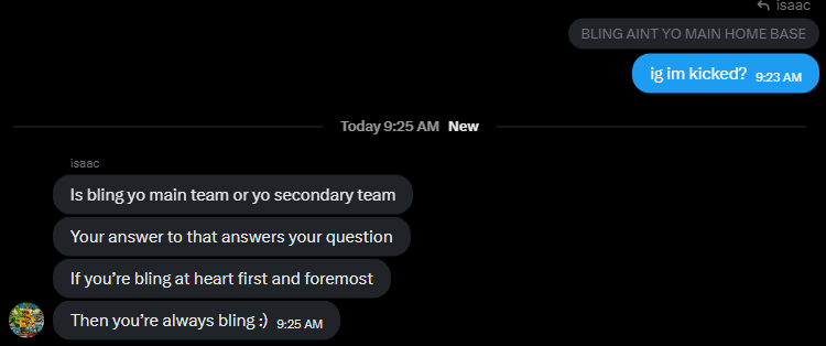retrosUC's tweet photo. No longer in @BlingProtocol for 2x rostering and not calling Bling my "primary team". Sorry @Lewscid but UC is helping me out daily and supporting me, I haven't heard a peep from y'all in a week. If you want to be treated like a "primary team" you need to earn it you cornflake https://t.co/s1yAPz4rpP