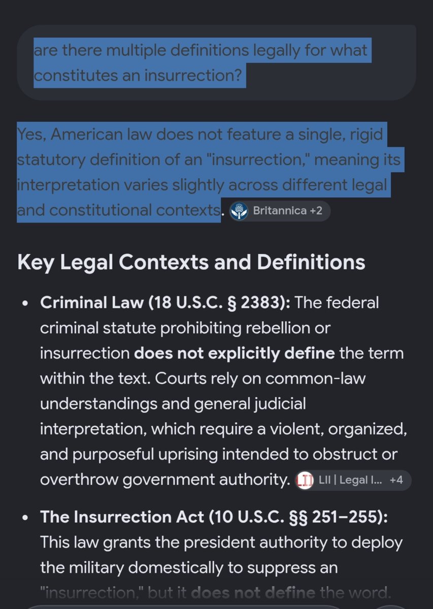 TheSwell92's tweet photo. @WirWar99 @TheOmniLiberal There is no single statutory definition in law. A quick Google search will tell you this https://t.co/HVcF0RUJwH