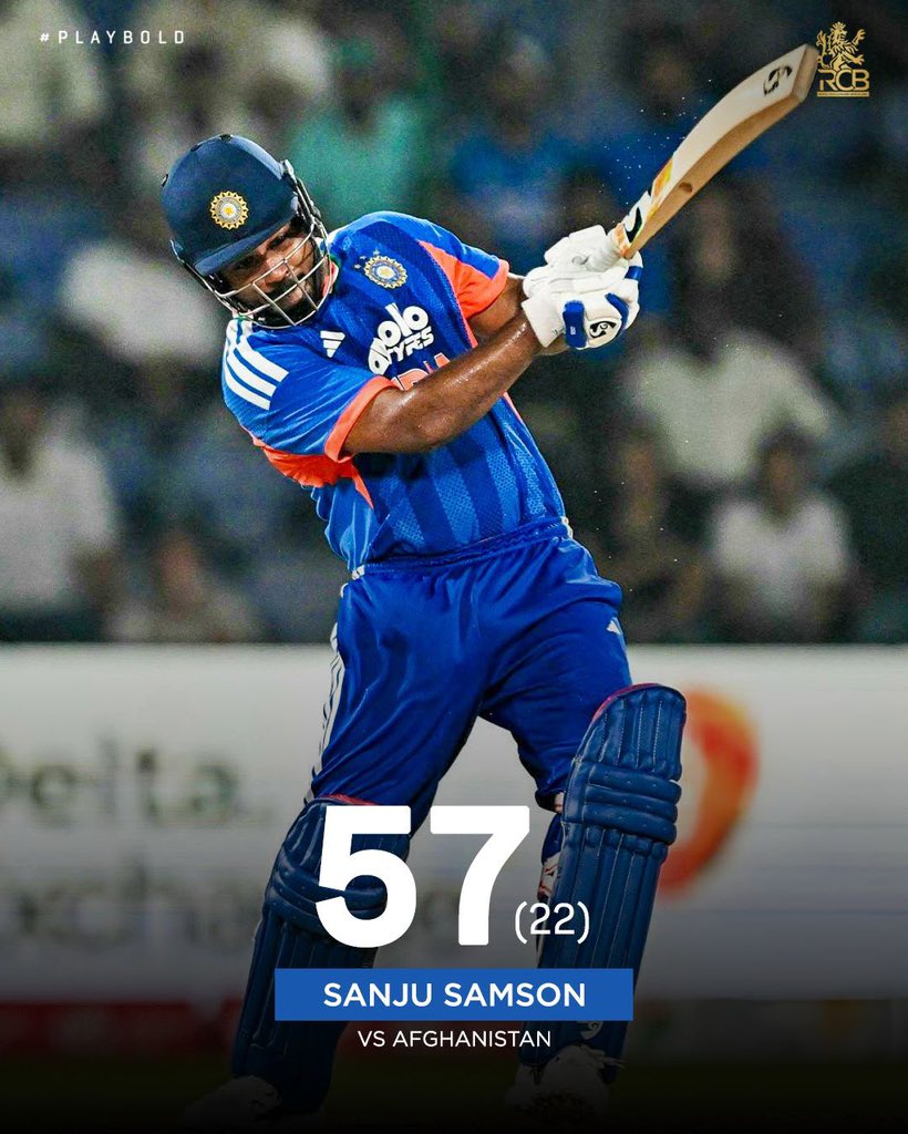 RCBTweets's tweet photo. Chasing, but Sanju Chetta put it on 2x speed. ⏩🔥

📸: BCCI | #PlayBold #ನಮ್ಮRCB https://t.co/bYmi5OMwSA