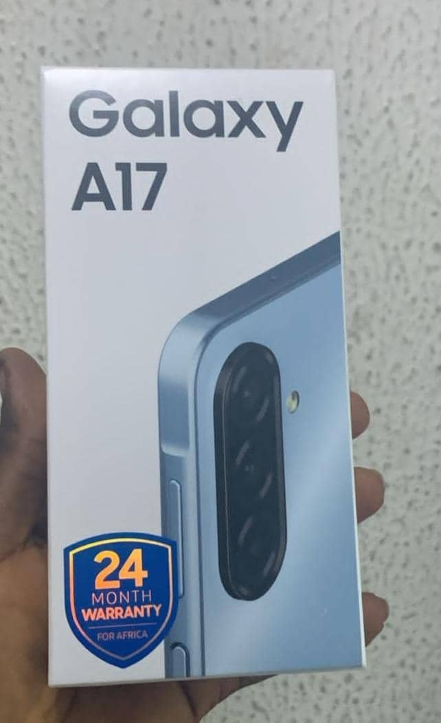 broadgadget's tweet photo. @hassansasman Hi boss, u can get Samsung A17 from our store for 260,000 naira  with 24 months warranty and free accessories 

U can chat or call 09053519999 https://t.co/lkE1BekqWq