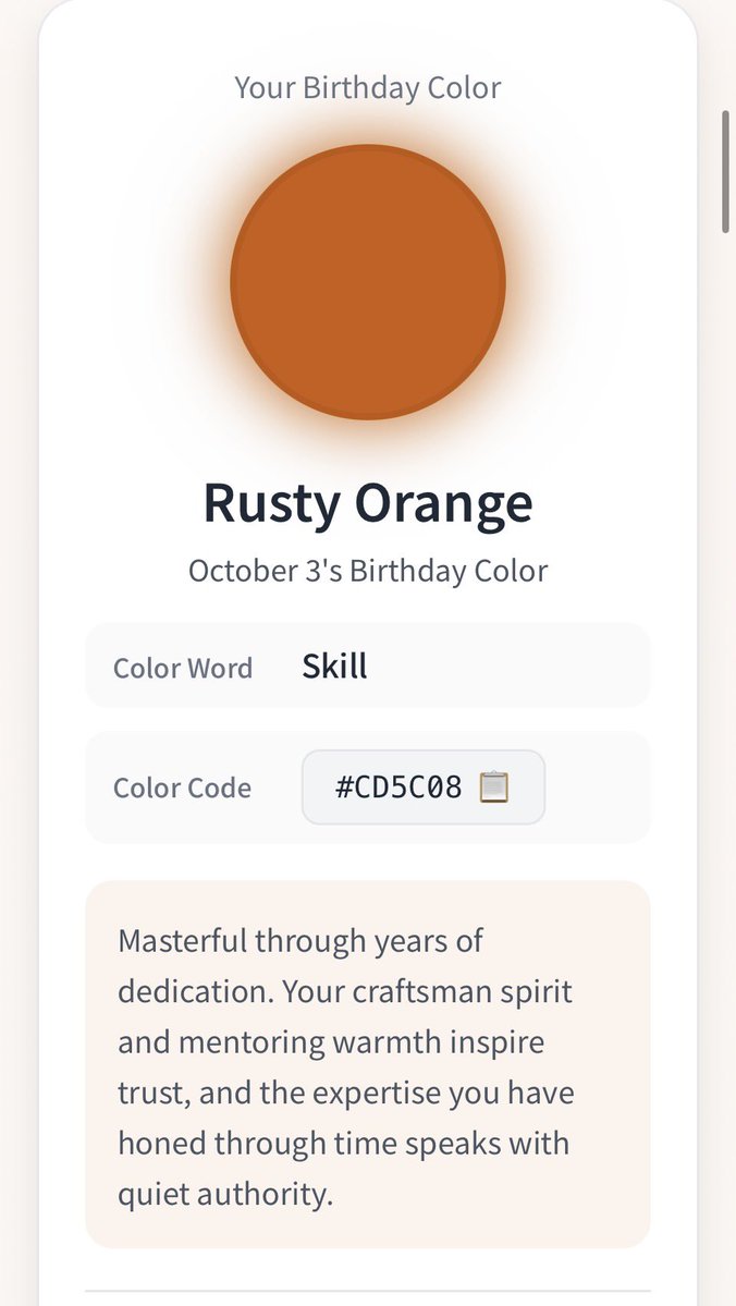 KadenokojiIori's tweet photo. While I wasn’t expecting the color, I feel like the description is reasonable enough. 

… Hm. Do I really have that kind of aura to you all? https://t.co/PyoFf0rDVq