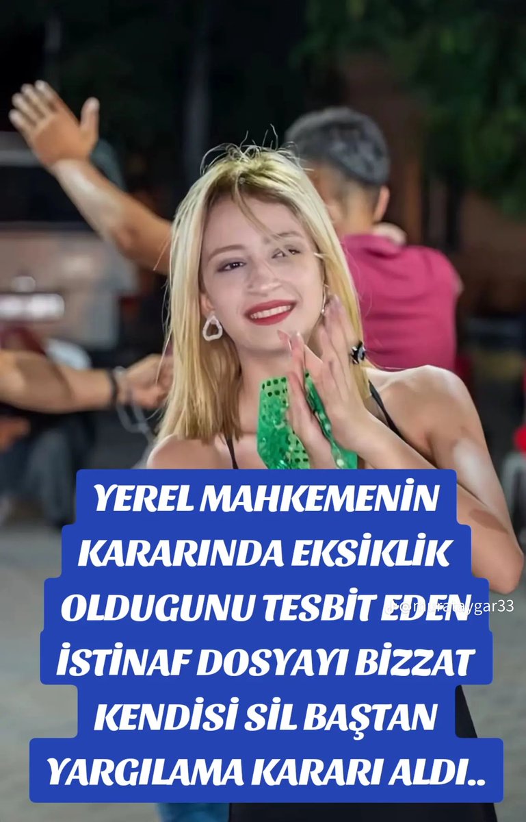 MuratAygar59485's tweet photo. Yerel Mahkemenin kararında eksiklik olduğunu tespit eden istinaf Mahkemesi  dosyayı kendisi incelemeye alacak  Tek istediğim dört ay yatıp çıkan o iki katil ile birlikte tetiği çeken Hüseyin  denen şahsın  da ağırlaştırılmış müebbet cezası alması.@abakingurlek  #hiranuraygar https://t.co/oOvStFCoxX