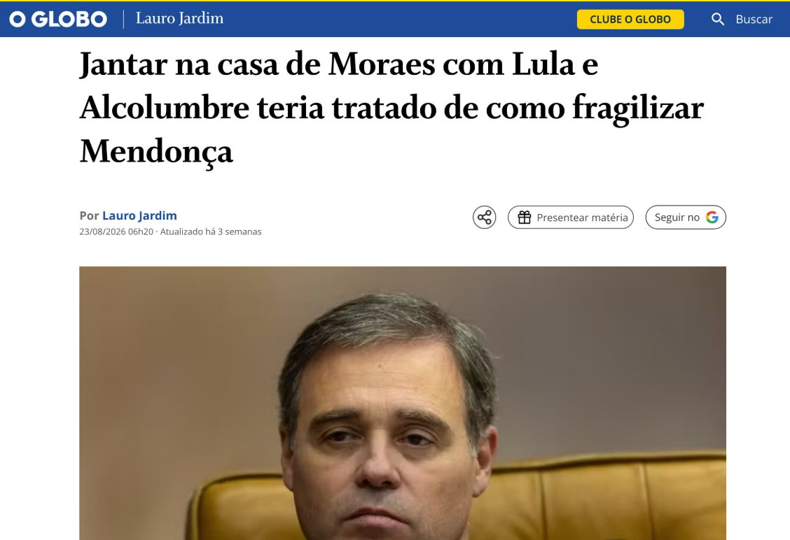 taoquei1's tweet photo. o ex advogado do lula, sem surpresa, tentando salvar o Alexandre.
Parece que as fofocas eram falsas... https://t.co/wWdYrps7Te