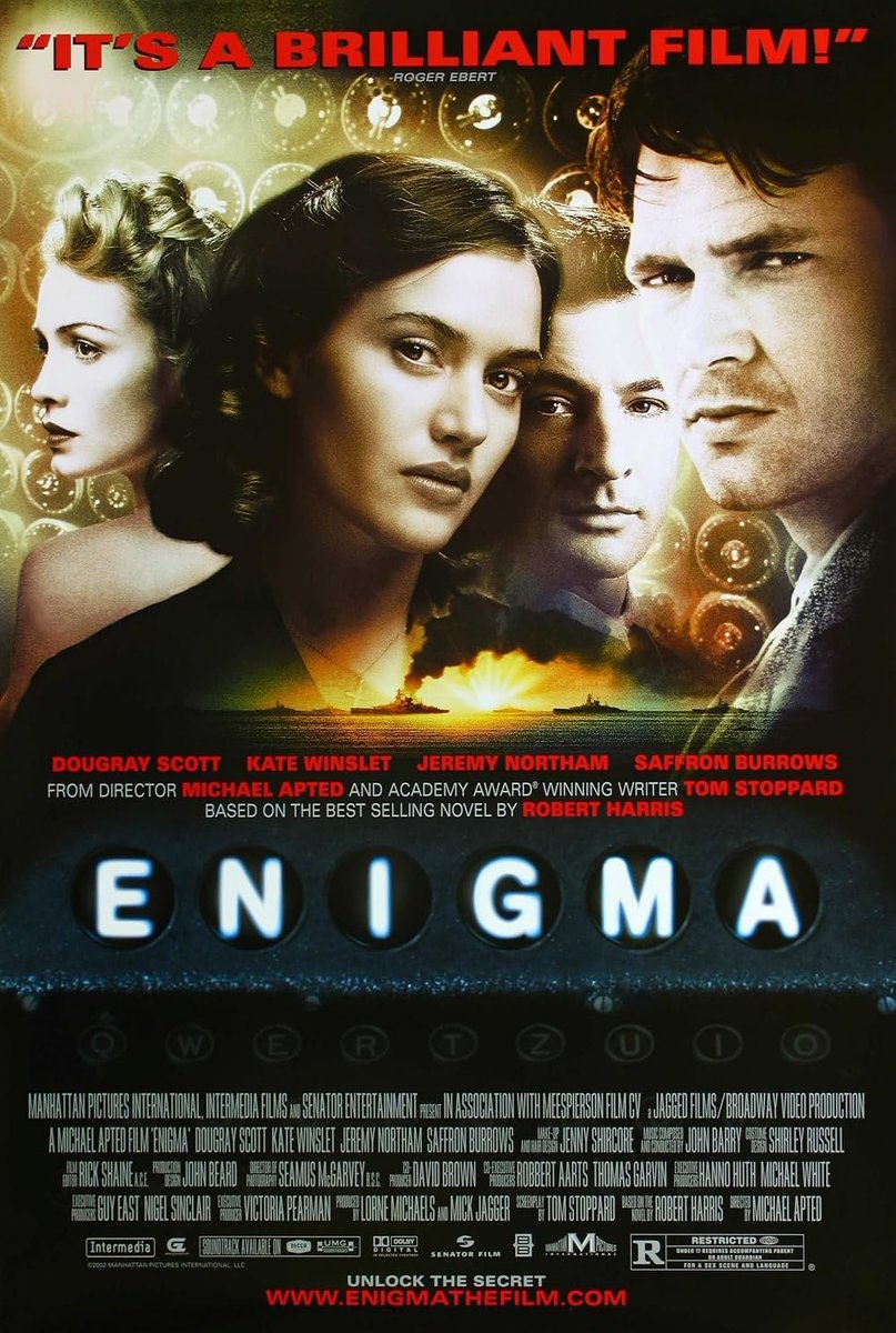 rsen2ei2's tweet photo. "Enigma" is peak straight-washed garbage. Alan Turing broke Nazi codes, but they erased him from his own history just for being gay. Talk about humanity's gratitude: robbing a dead queer genius to please straight folks. Special contempt to Tom Stoppard for this sellout. https://t.co/vLVDdRLcMK