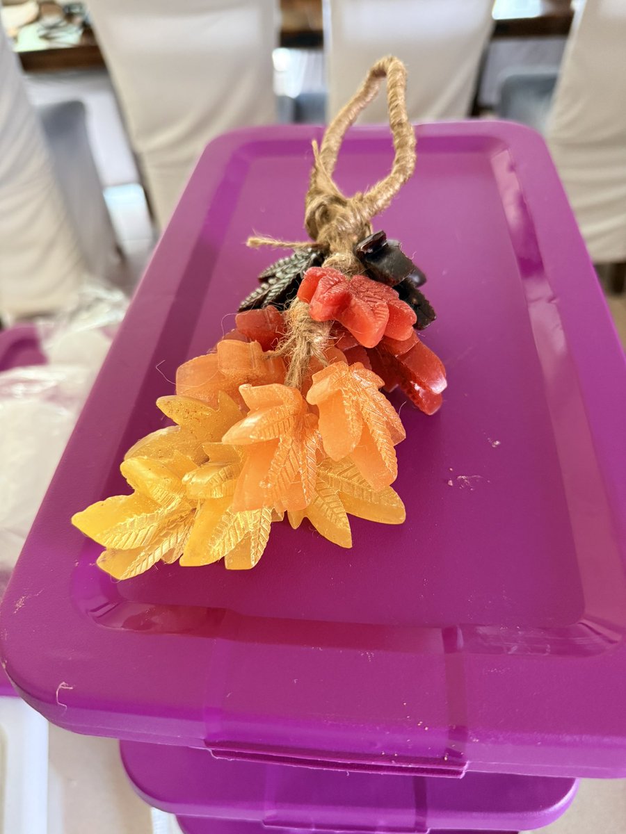 puppypaints's tweet photo. my mom is at the point in her life where she’s taken up soap making and this mold she got off temu are very obviously cannabis leaves but she insists they’re maple leaves https://t.co/pf1JdhmNhe