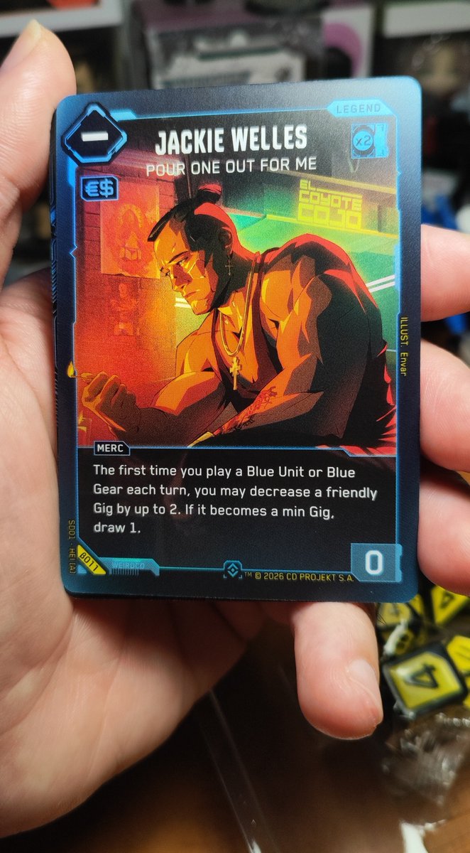 dweller_13's tweet photo. Ya no es es por jugar, pero ya solo por el arte de las cartas merece la pena #Cyberpunk77 @CDPROJEKTRED https://t.co/LRSwSl1vFB