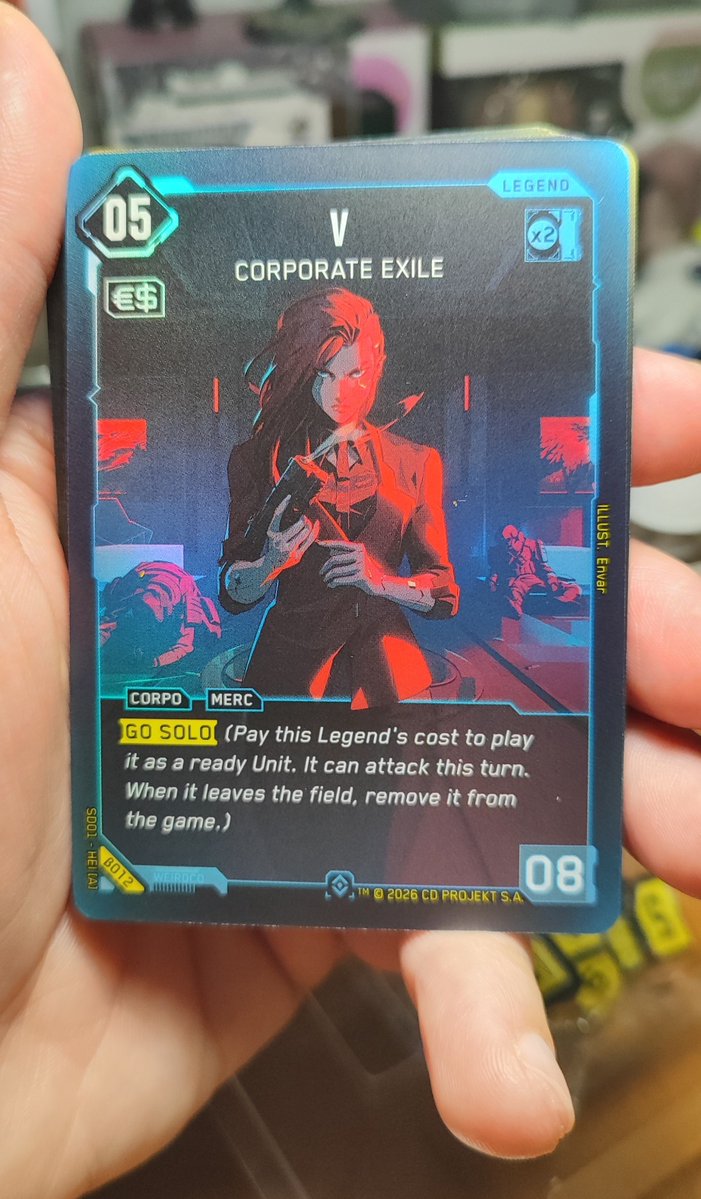 dweller_13's tweet photo. Ya no es es por jugar, pero ya solo por el arte de las cartas merece la pena #Cyberpunk77 @CDPROJEKTRED https://t.co/LRSwSl1vFB