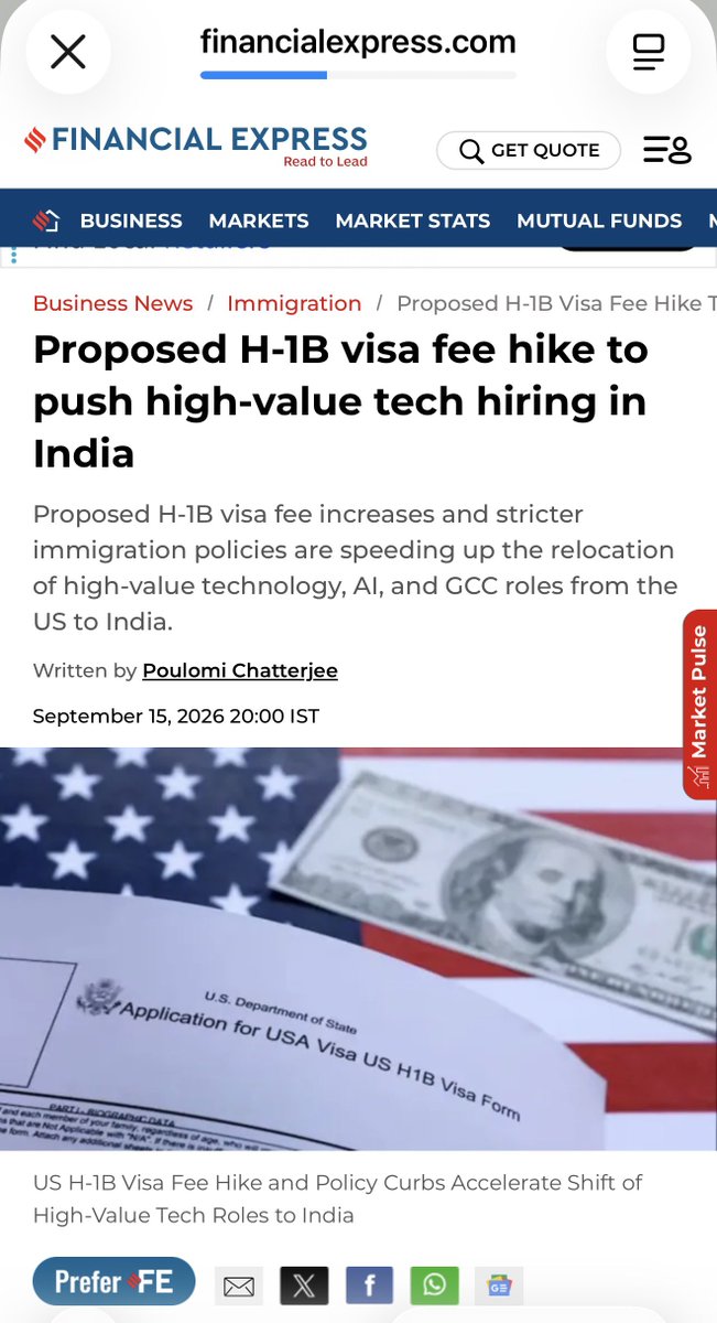 SanDiegoKnight's tweet photo. 🚨 THIS MAY BE THE BIGGEST BLIND SPOT IN H-1B REFORM.

We can stop companies from importing cheaper foreign labor.

But what stops them from exporting the JOB instead?

New reporting out of India shows exactly why Washington needs to pay attention.

Take Tredence, a Bay Area AI and data analytics company:

5,000+ employees globally.

3,500+ are in INDIA.

And the company says it has COMPLETELY moved away from the H-1B model.

Look at the reported collapse in H-1B filings at major Indian IT firms:

Infosys: 8,886 → 759

TCS: 5,955 → 284

HCL America: 3,855 → 387

That’s great if those jobs are going to Americans.

But what if the jobs themselves are simply moving overseas?

Because this isn’t just call centers anymore.

AI.
Engineering.
Product development.
High-value tech jobs.

If we close the door on moving cheap labor to the job, we also have to address moving the JOB to cheap labor.

America already made this mistake with manufacturing.

We cannot make it again with our white-collar workforce.

H-1B reform is only half the battle.

Congress needs to address outsourcing too.

@berniemoreno @StephenM @SecScottBessent @RepRileyMoore @SenEricSchmitt 

https://t.co/yfLMgxzEyk