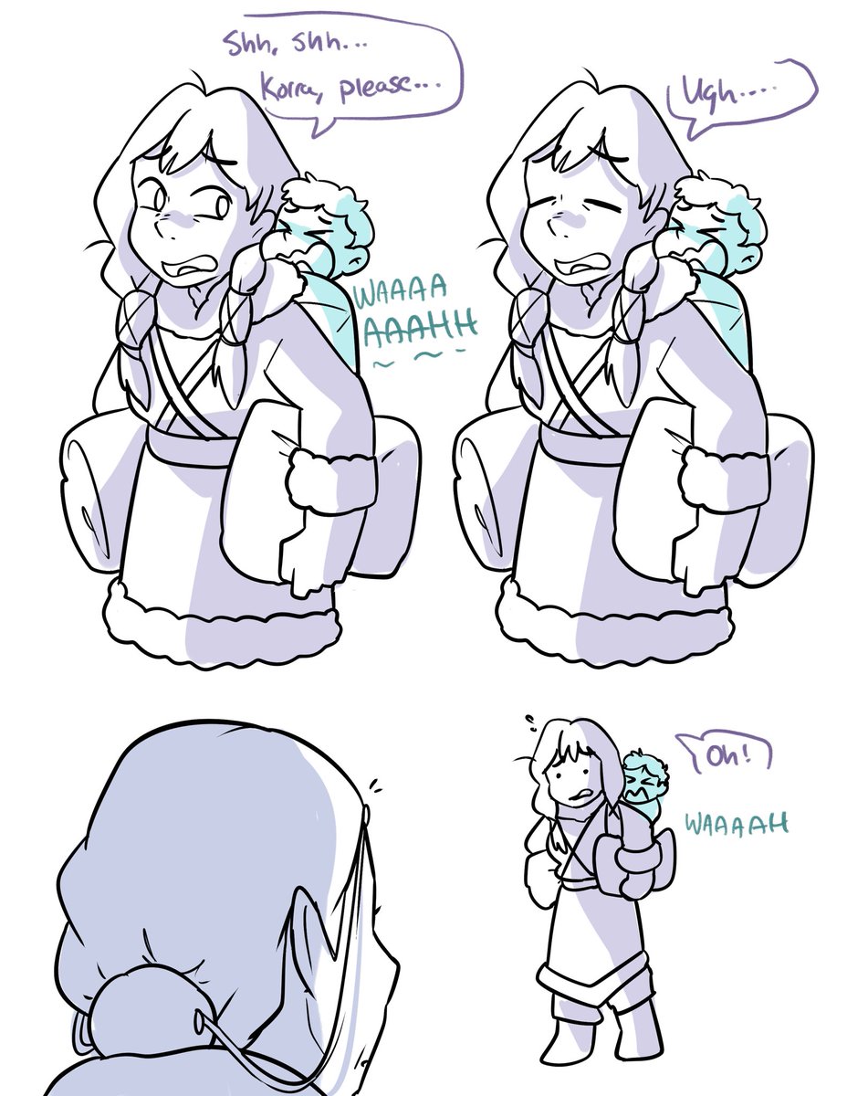 caroliner_draws's tweet photo. a familiar touch….(1/2) #lok #legendofkorra #korra #atla #Kataang https://t.co/VcskIt4Z1g