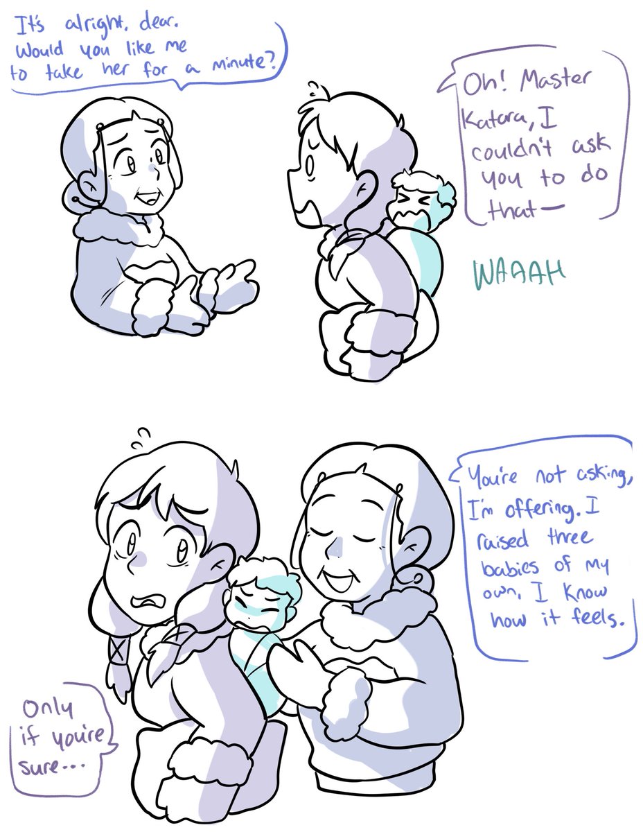 caroliner_draws's tweet photo. a familiar touch….(1/2) #lok #legendofkorra #korra #atla #Kataang https://t.co/VcskIt4Z1g