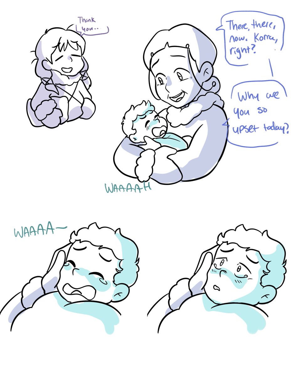 caroliner_draws's tweet photo. a familiar touch….(1/2) #lok #legendofkorra #korra #atla #Kataang https://t.co/VcskIt4Z1g