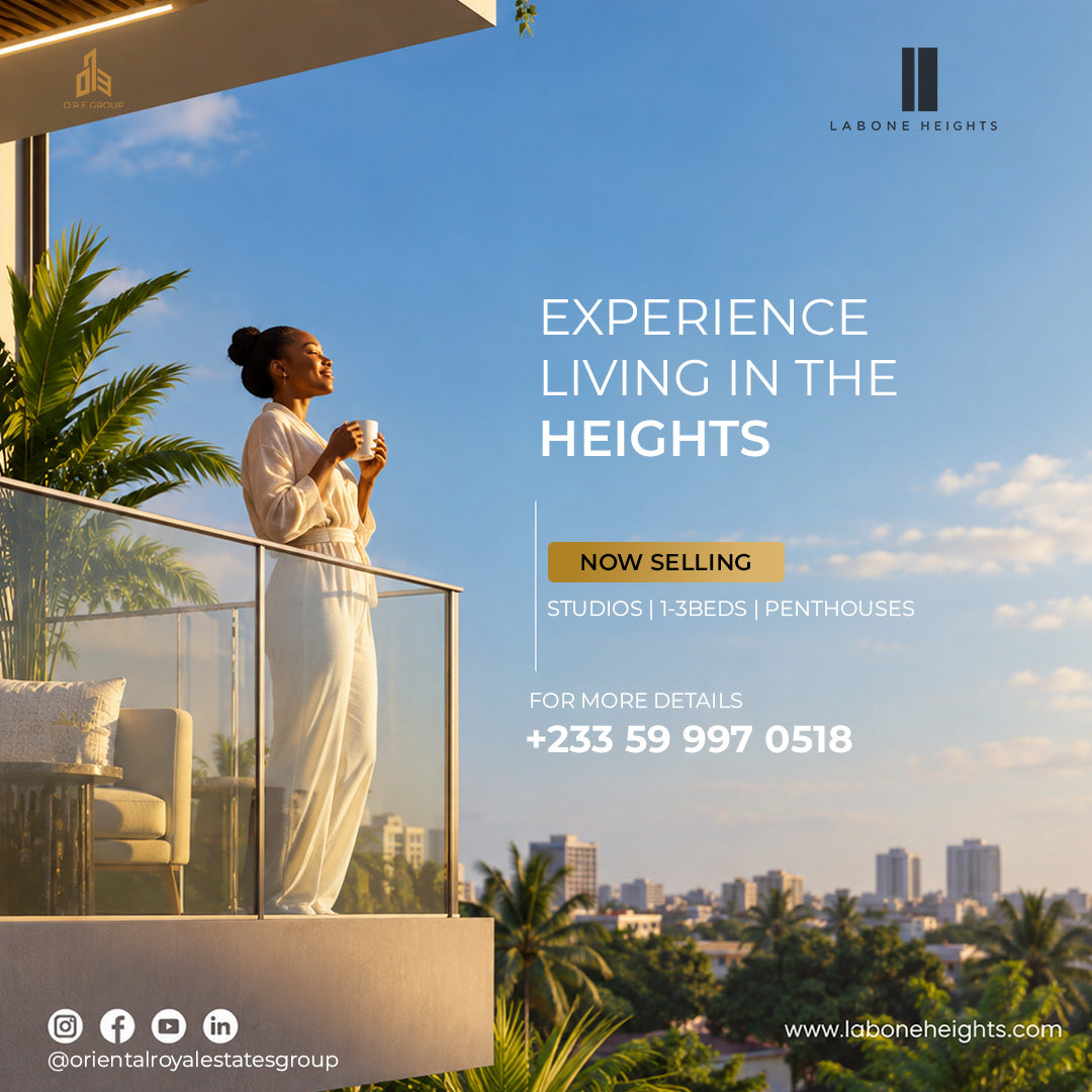 orientalroyal's tweet photo. With construction now underway, residences are now selling at Labone Heights.
Ready to learn more?
Call 0599970518 to request more details, or visit https://t.co/q41ZBniSUP. https://t.co/ntUtUV10M4