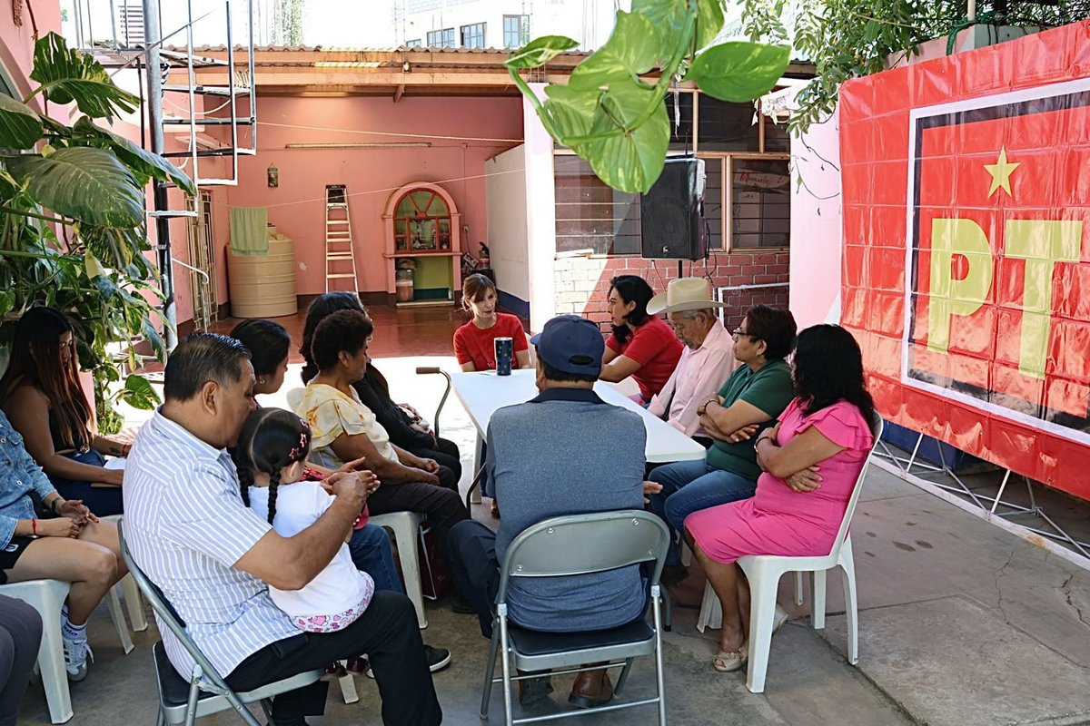 maribelmruiz's tweet photo. Con mucho interés y compromiso me reuní con nuestras amigas y amigos del municipio de #SanJacintoAmilpas.
En la #PT escuchamos a todas y a todos. Intercambiar ideas y puntos de vista, las y los ciudadanos quieren mejoría en San Jacinto.
#TodoElPoderAlPueblo https://t.co/0NeJsIP7E3