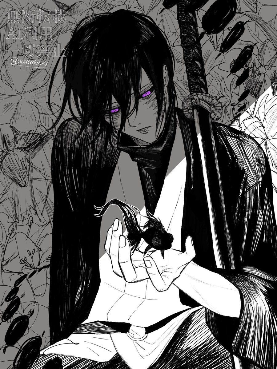 Wasas309's tweet photo. 明無良
本来ならちひろくんも守るべき対象だったんやろなって絵です https://t.co/i1PU1RI6If