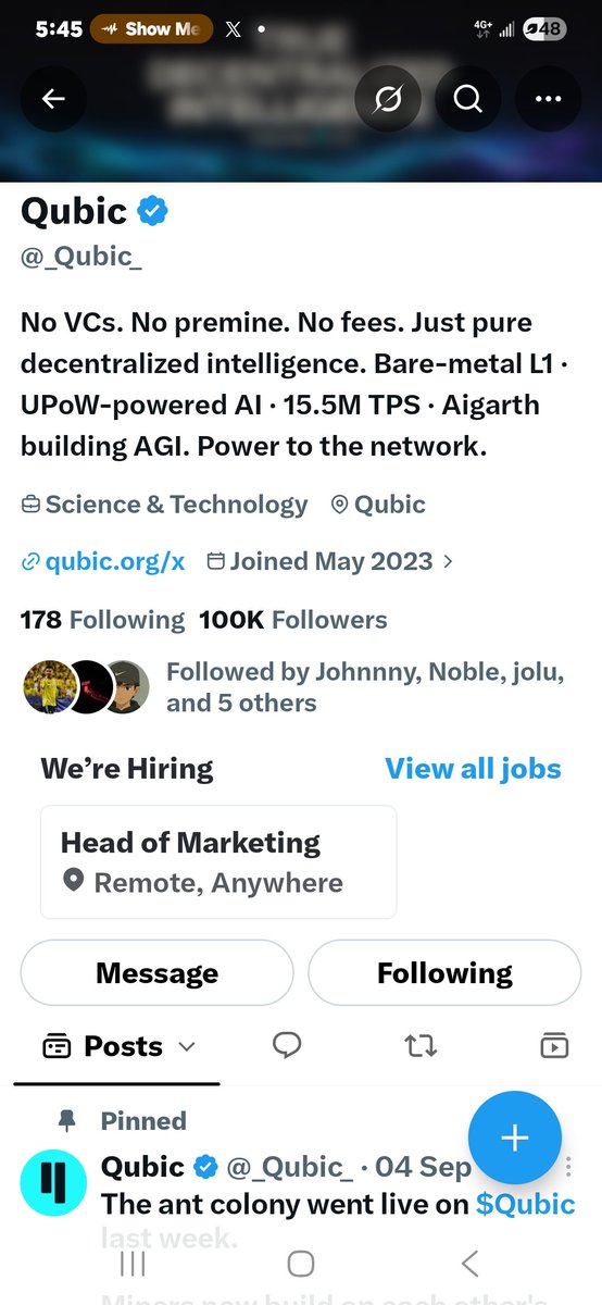 thisisdreck's tweet photo. @AEON_Community @_Qubic_ Followed booth account @AEON_Community and @_Qubic_ https://t.co/jPjk01k60y