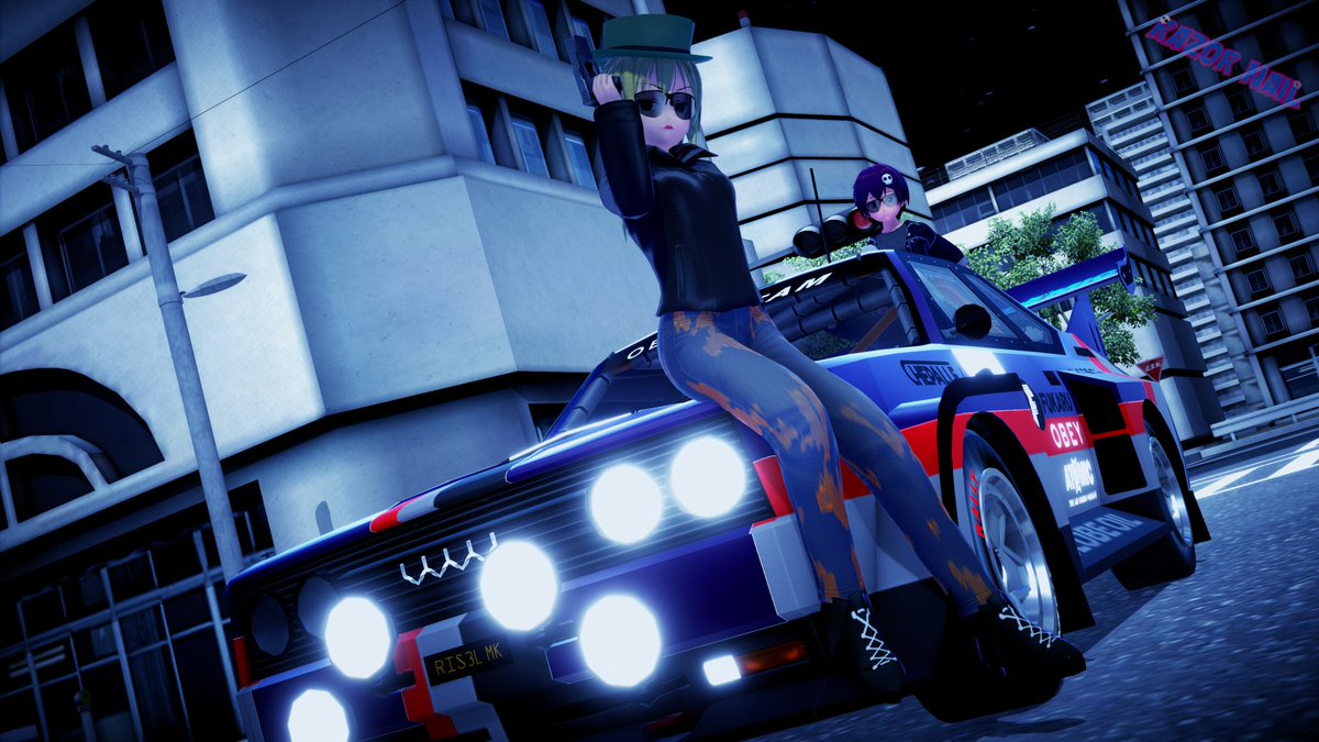 RNail89030's tweet photo. Michelle de los Santos. 
(An AU inspired by my GTA Online sessions) https://t.co/dVHTpUzuAg