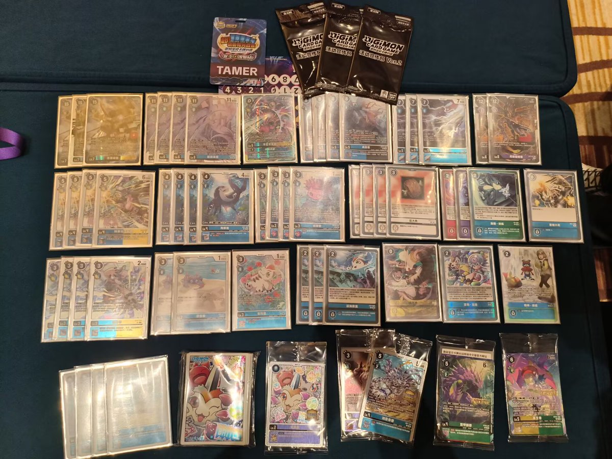 chaosmon134650's tweet photo. 9/12 shenyang Super TB ,135 players ,7 rounds top cut 16
TOP8 DS by南小鸟 #デジカ #デジモン #デジモンカードゲーム #DigimonCardGame #DigimonTCG #デジカ優勝レシピ #digimonmeta https://t.co/fc2HN5CQql