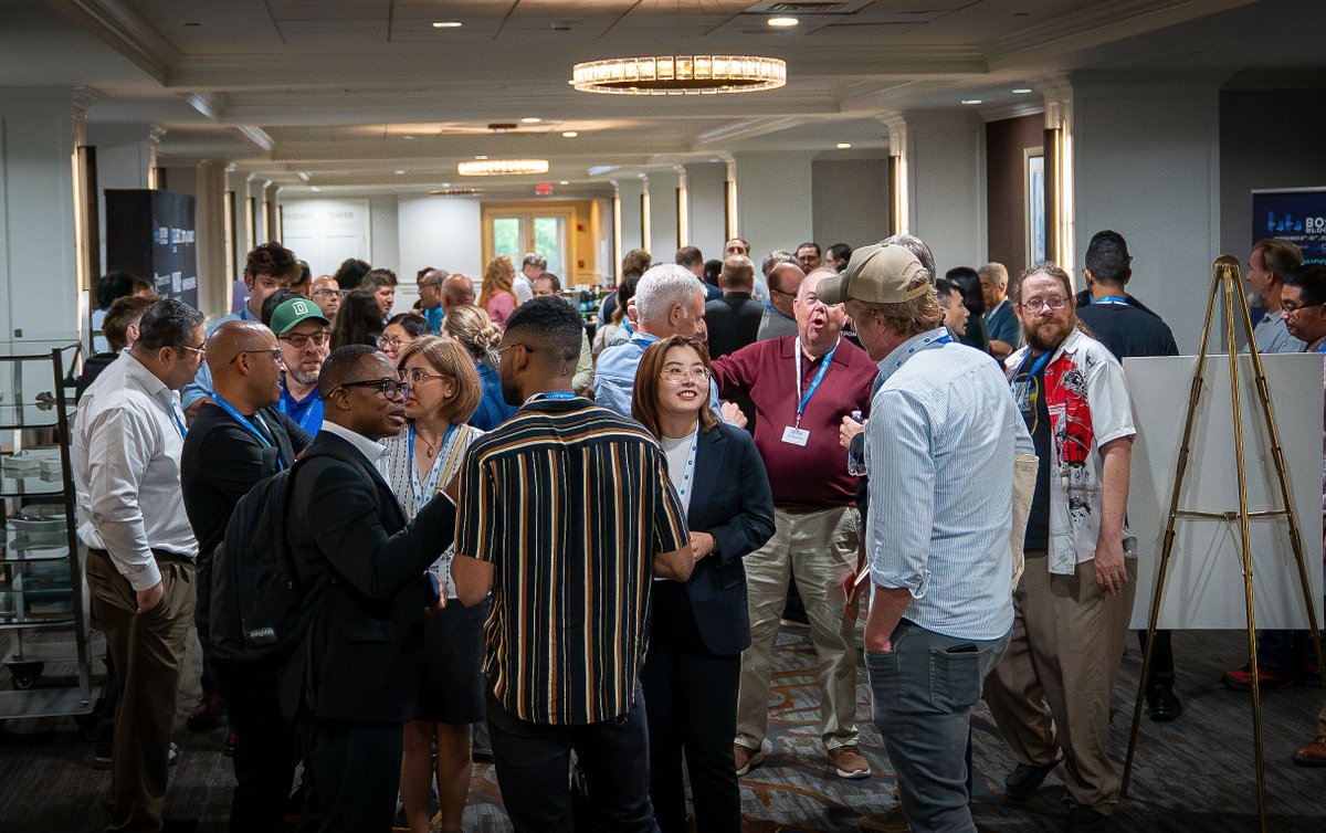 samizb's tweet photo. @blockchainwk made one thing obvious: the AI and blockchain conversation has moved past theory. Loved to see how many people from the local community showed up and how much they look forward to this each year. Lots of builders, regulators, students, and investors in one room brought together people who don’t always get to learn from each other.

In almost every room, the questions were about what it actually takes to put these systems into practice, not what they might someday do. Local gatherings like this are what keep the relationships and the harder conversations going after everyone's flown home.

Thanks to the organizing team and @ichuckcain for having me!

Now I'm already in Barcelona, looking forward to the @EBlockchainCon starting tomorrow  🇪🇸