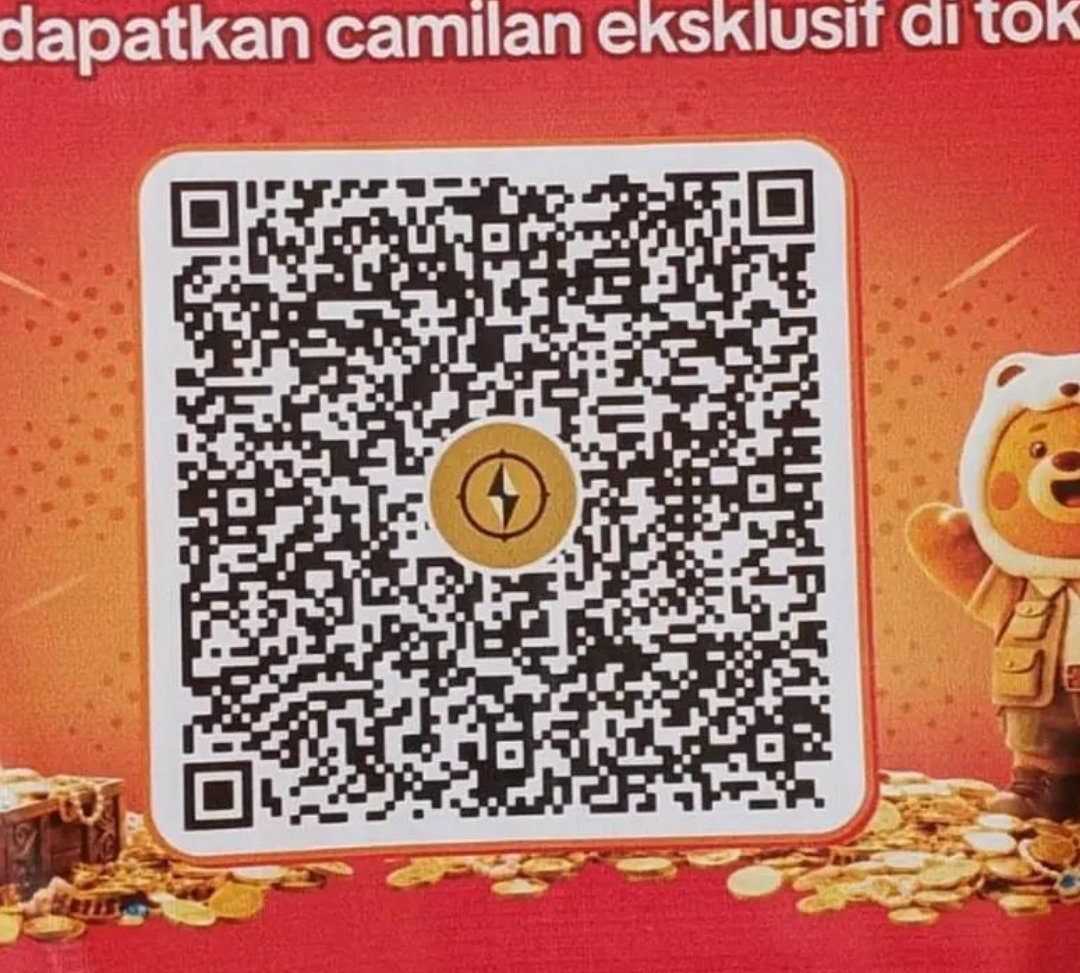 xkode06's tweet photo. Dapat Momoyo Gratis lumayan

> Scan Barcode digambar
> Otomatis masuk Tiktok dan selesaikan misi
> Tukar voucher ke kasir langsung

1. Entah promonya sampe kapan
2. Gak semua akun muncul
3. Hadiah terbatas per Outlet?🤔 https://t.co/47gBdFFZn2