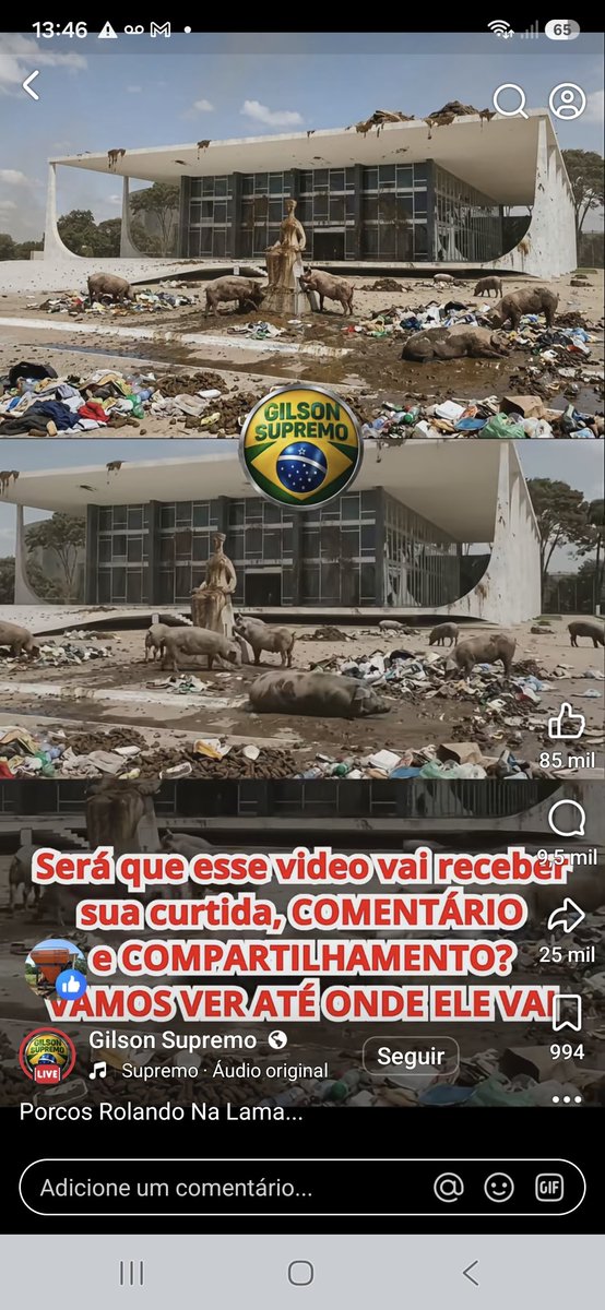 jonataspaza's tweet photo. @STF_oficial Imagem que irá descrever o STF se não investigarem os ministros do STF. E os punirem por corrupção ou uso do cargo em benefício próprio e de outros. https://t.co/M3FH295tAj