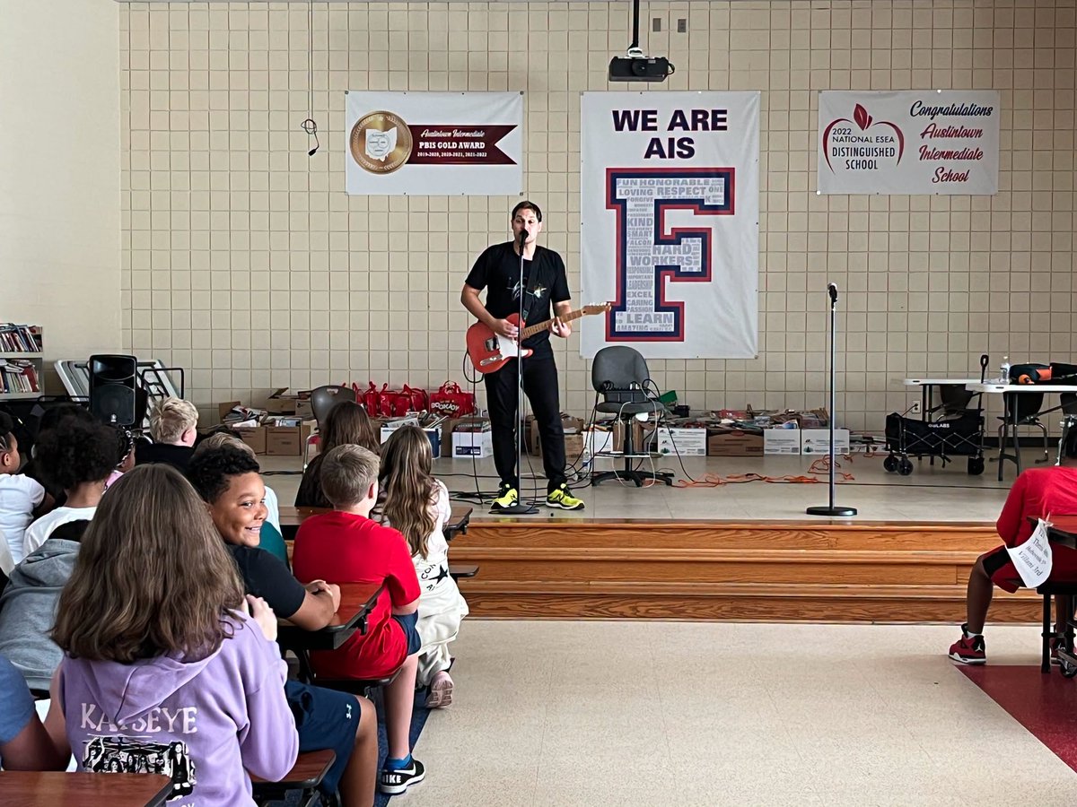AFalconFacts's tweet photo. Kindness took center stage at AIS this morning!

Our Falcons enjoyed the Josh &amp; Gab kindness and bullying awareness musical comedy assembly, bringing an important message to life through music, laughter, and fun. 🎶

A great reminder that kindness ALWAYS matters! https://t.co/3VWB10IHNd