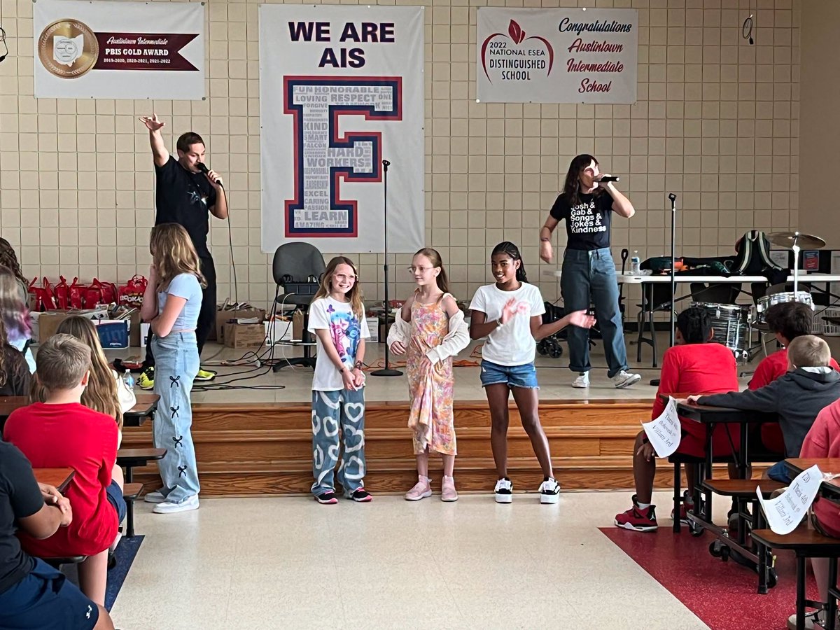 AFalconFacts's tweet photo. Kindness took center stage at AIS this morning!

Our Falcons enjoyed the Josh &amp; Gab kindness and bullying awareness musical comedy assembly, bringing an important message to life through music, laughter, and fun. 🎶

A great reminder that kindness ALWAYS matters! https://t.co/3VWB10IHNd