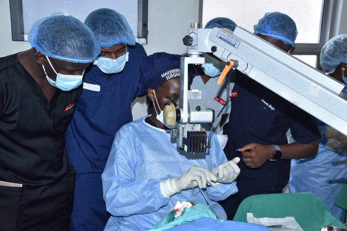 MulagoReferral's tweet photo. Free Eye Camp @MulagoReferral reaches Day 2 with 60 Eye Surgeries successfully performed, including 10 cataract surgeries. 

The camp is providing advanced, specialised eye care to children & adults, while helping clear the backlog of patients who have been waiting for essential surgical services.

The partnership between @MulagoReferral & the Association of Surgeons of Uganda (ASOU) has strengthened surgical capacity, bringing together a multidisciplinary surgical team and support staff to deliver quality care.

By providing the procedures free of charge, the camp is also easing the financial burden on patients, some of whom could have spent up to UGX 5 million on private treatment.

For beneficiaries, this is more than surgery it is a chance to restore vision and improve their quality of life.

#FreeEyeCamp #MulagoHospital #ASOU #CataractSurgery #RestoringSight